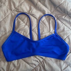 Jolyn Blue Fixed Back Top